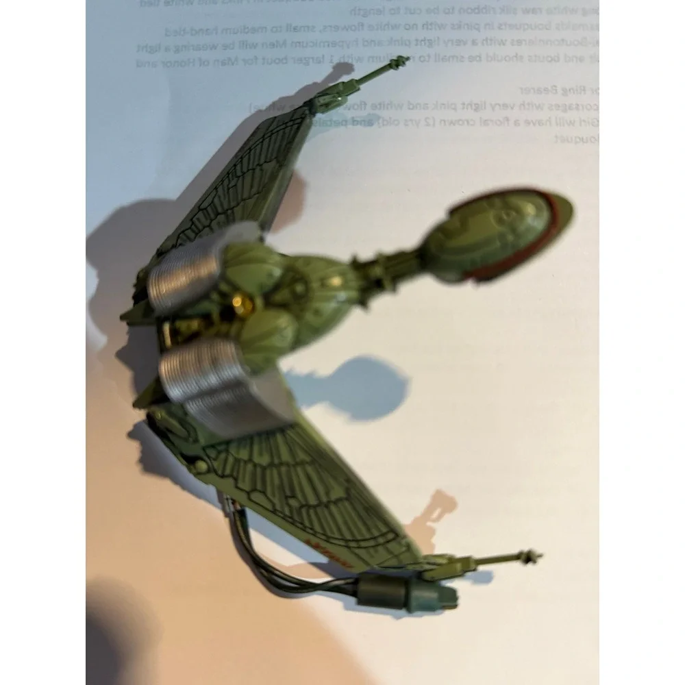 Hallmark Keepsake 1994 Star Trek Klingon Bird-of-Prey Magic Ornament Lighted